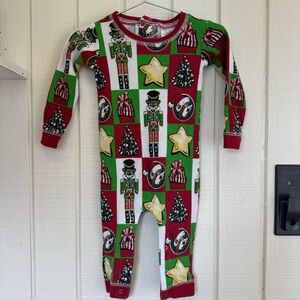 Buc-ee’s Christmas Nutcracker baby One Piece pajamas sleeper romper 12 months